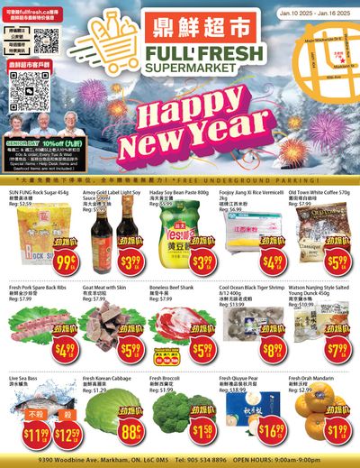 Full Fresh Supermarket Flyer January 10 to 16