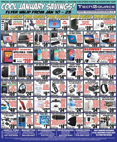 TechSource Flyer January 10 to 23