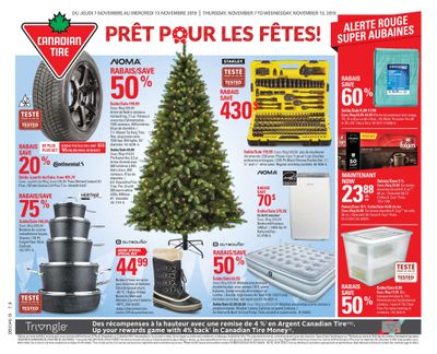 Canadian Tire (QC) Flyer November 7 to 13