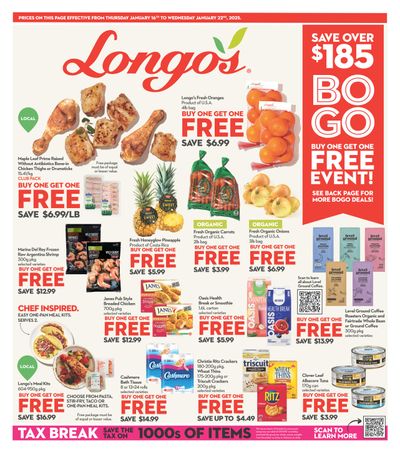 Longo's Flyer January 16 to 22