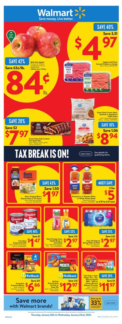 Walmart (ON) Flyer January 16 to 22