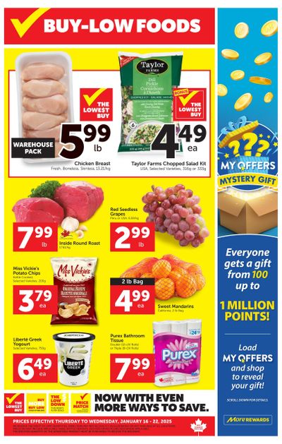 Buy-Low Foods Flyer January 16 to 22
