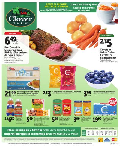 Clover Farm (Atlantic) Flyer January 16 to 22