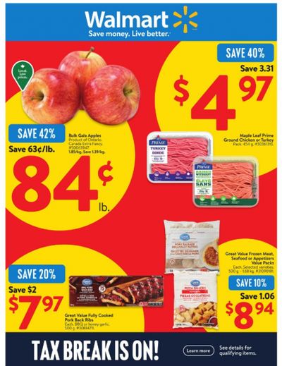 Walmart Canada: Gala Apples 84 Cents/Pound + Flyer Deals January 16th – 22nd