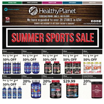 Healthy Planet Flyer June 11 to July 15