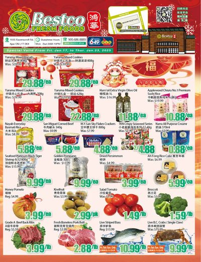 BestCo Food Mart (Ajax) Flyer January 17 to 23