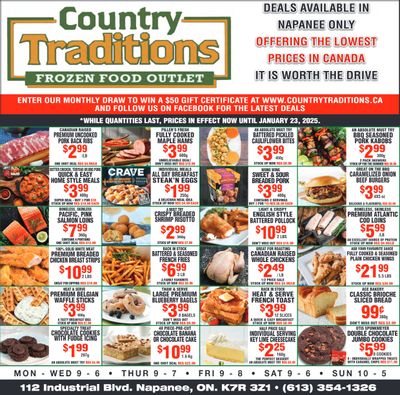 Country Traditions Flyer January 16 to 23