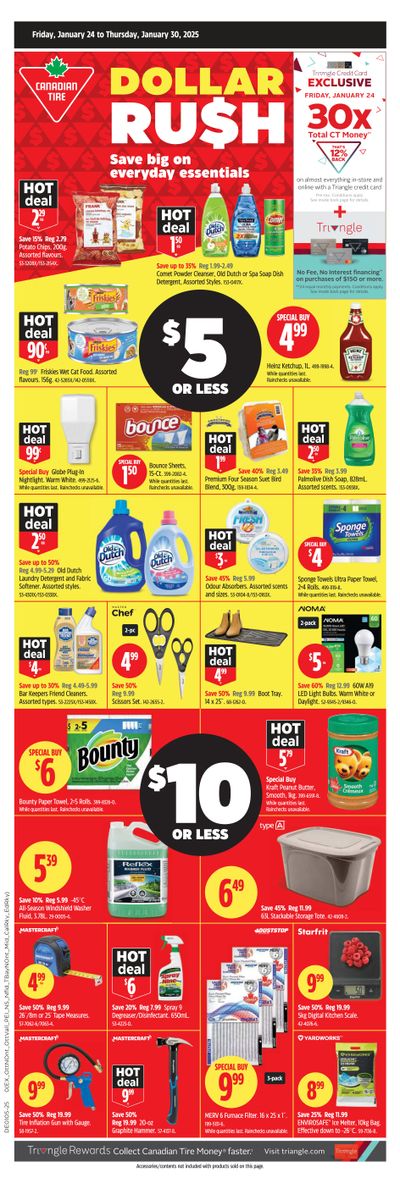 Canadian Tire (ON) Flyer January 24 to 30