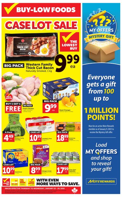Buy-Low Foods Flyer January 23 to 29