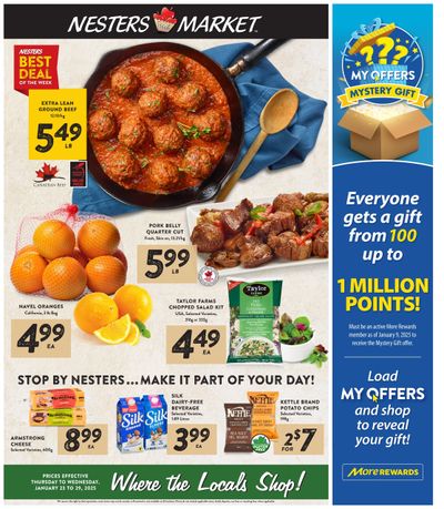 Nesters Market Flyer January 23 to 29