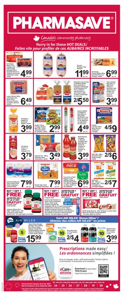 Pharmasave (NB) Flyer January 24 to 30