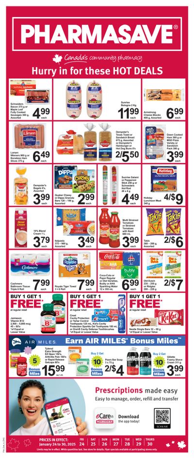 Pharmasave (Atlantic) Flyer January 24 to 30