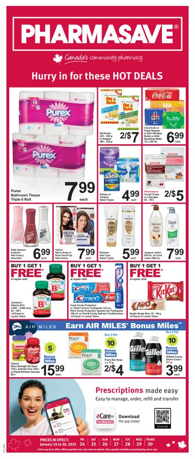 Pharmasave (West) Flyer January 24 to 30
