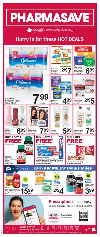 Pharmasave (ON) Flyer January 24 to 30