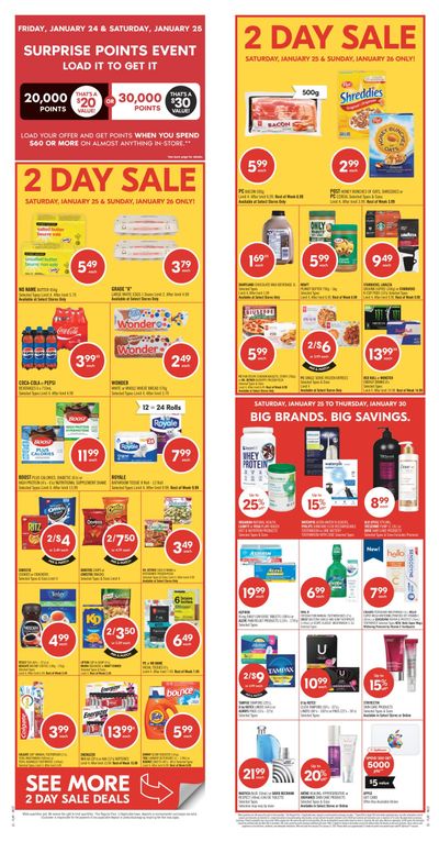 Shoppers Drug Mart (West) Flyer January 25 to 30