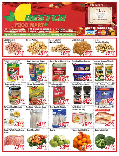 BestCo Food Mart (Etobicoke) Flyer January 24 to 30