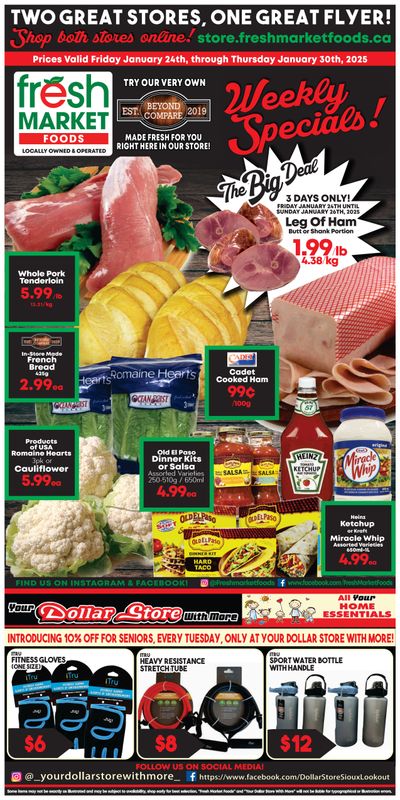 Fresh Market Foods Flyer January 24 to 30