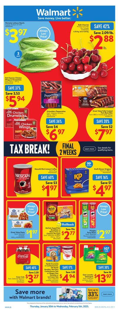 Walmart (ON) Flyer January 30 to February 5