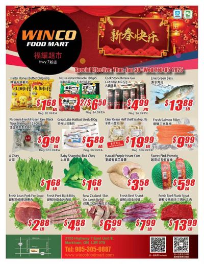WinCo Food Mart (HWY 7) Flyer January 30 to February 5