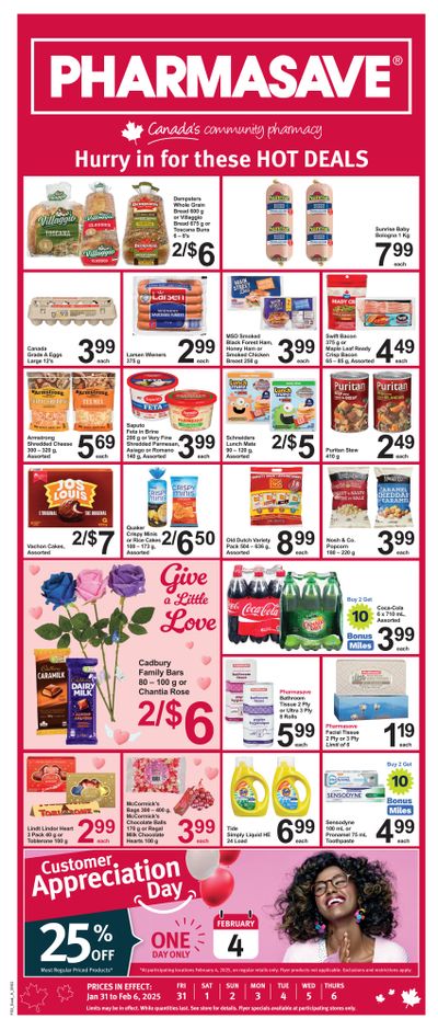 Pharmasave (Atlantic) Flyer January 31 to February 6