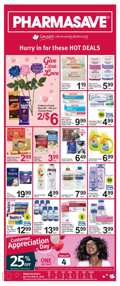 Pharmasave (ON & West) Flyer January 31 to February 13