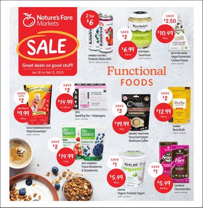 Nature's Fare Markets Flyer January 30 to February 12