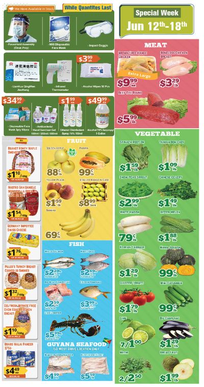 Oceans Fresh Food Market (Brampton) Flyer June 12 to 18