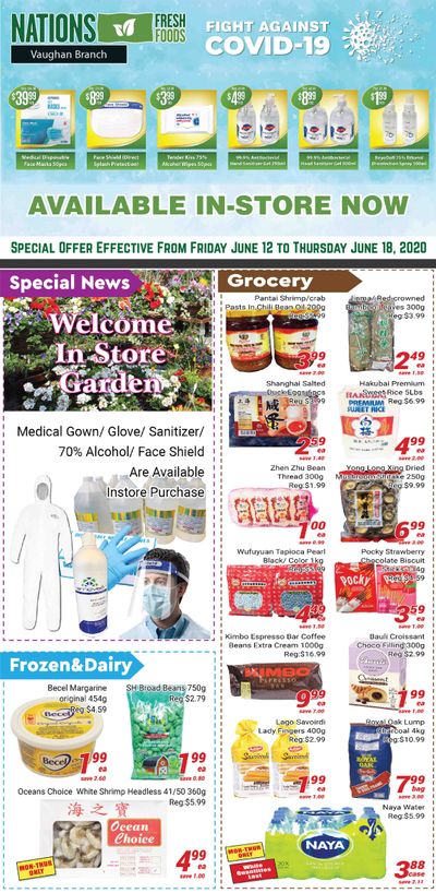 Nations Fresh Foods (Vaughan) Flyer June 12 to 18