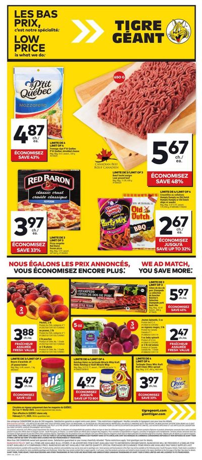 Tigre Géant Flyer February 5 to 11