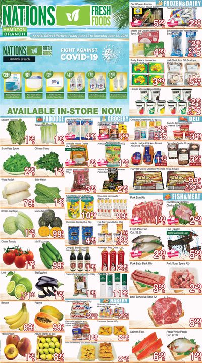 Nations Fresh Foods (Hamilton) Flyer June 12 to 18
