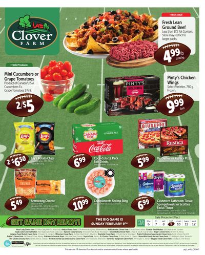 Clover Farm (ON) Flyer February 6 to 12 Clover Farm (ON) Flyer February 6 to 12