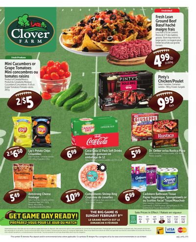 Clover Farm (Atlantic) Flyer February 6 to 12