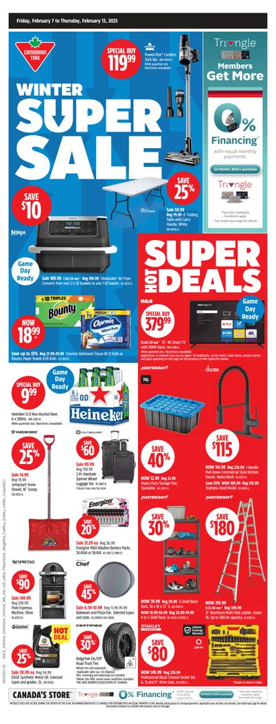 Canadian Tire (ON) Flyer February 7 to 13