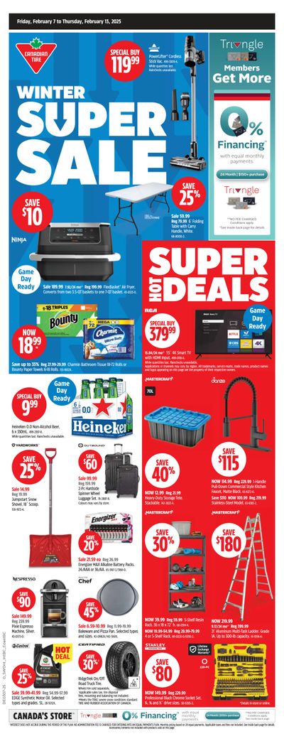 Canadian Tire (West) Flyer February 7 to 13
