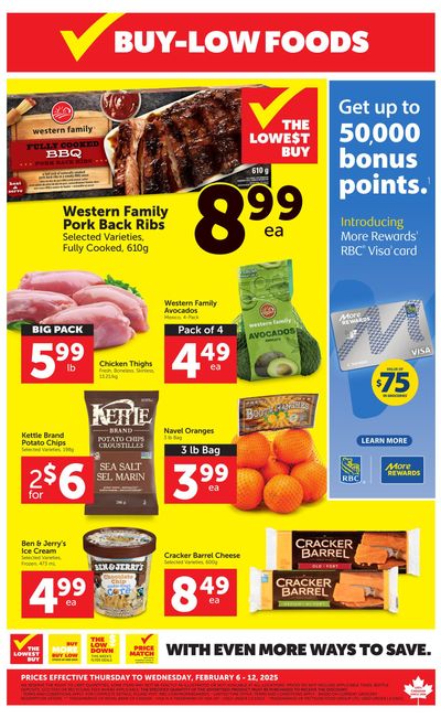 Buy-Low Foods Flyer February 6 to 12