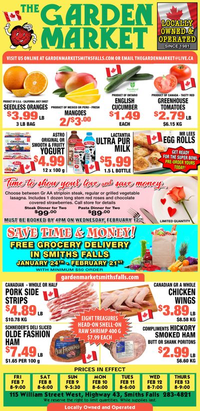 The Garden Market Flyer February 7 to 13