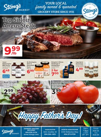Stong's Market Flyer June 12 to 25