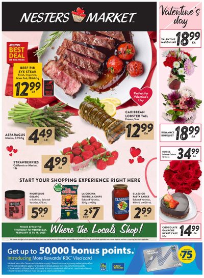 Nesters Market Flyer February 13 to 19