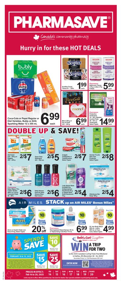Pharmasave (ON & West) Flyer February 14 to 20