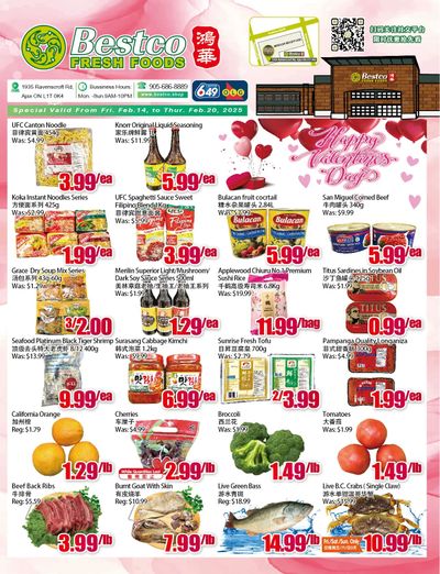 BestCo Food Mart (Ajax) Flyer February 14 to 20