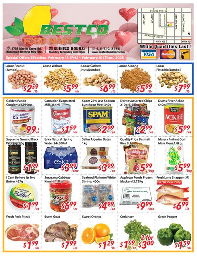 BestCo Food Mart (Etobicoke) Flyer February 14 to 20