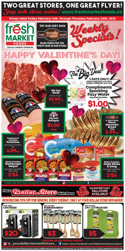 Fresh Market Foods Flyer February 14 to 20