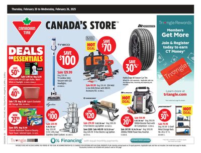 Canadian Tire (Atlantic) Flyer February 20 to 26