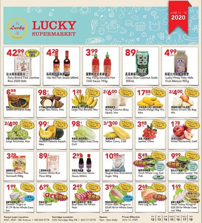 Lucky Supermarket (Calgary) Flyer June 12 to 18