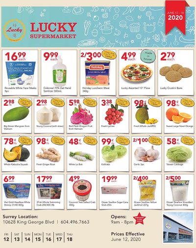 Lucky Supermarket (Surrey) Flyer June 12 to 18