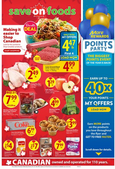 Save On Foods (AB) Flyer February 20 to 26