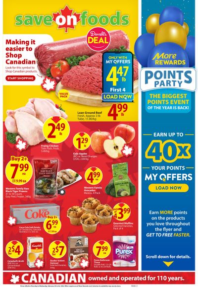 Save On Foods (SK) Flyer February 20 to 26