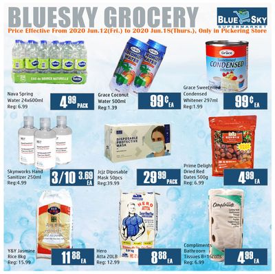 Blue Sky Supermarket (Pickering) Flyer June 12 to 18