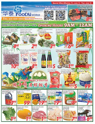 Foody World Flyer June 12 to 18