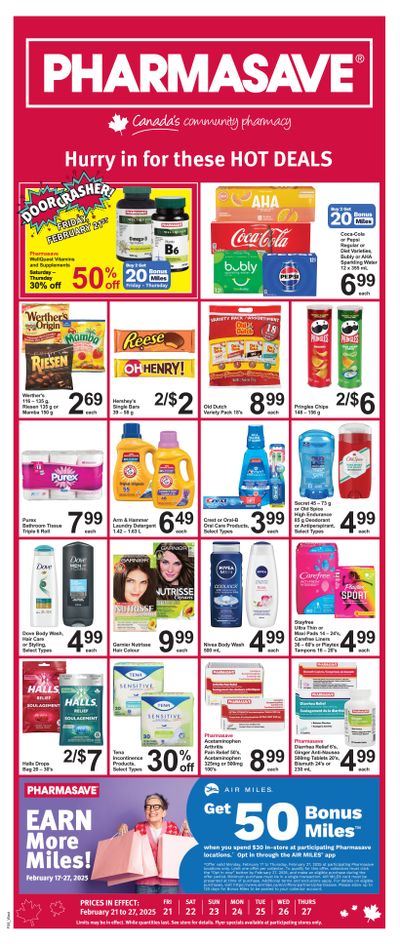 Pharmasave (West) Flyer February 21 to 27